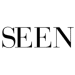 Seen The word "SEEN" appears in bold, black, uppercase serif font on a white background.